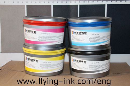 Ultra black sublimation transfer ink for offset printing